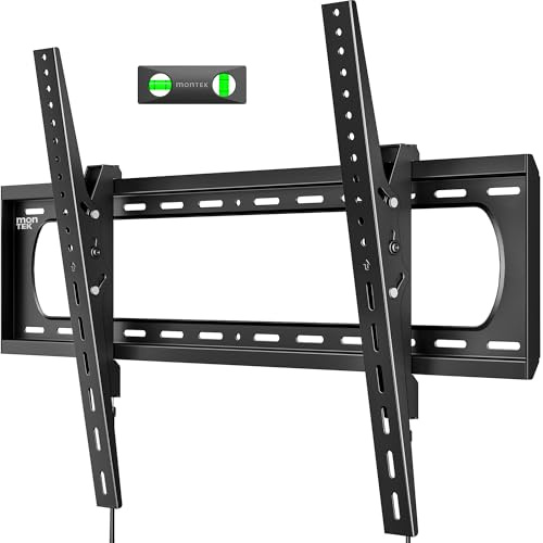 monTEK Heavy Duty TV Wall Bracket for 60-120 Inch Flat Curve TV up to 136kg