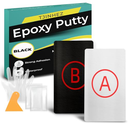 Epoxiharts lera 400 g – epoxy knådningsmedel reparationssats för undervatten och torrområde – tätning av läckor, stängning av sprickor, fyllning och modellering på metall, kakel, trä och keramik