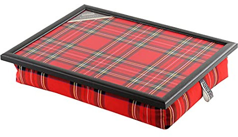 Andrews Living Kariertes Knietablett: Allover-Schottenkaro (Royal Stewart)