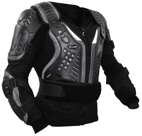 ZhuiKun Skyddsjacka för motorcykel skyddskläder motorcykeljackor racingkläder för vuxna kvinnor män, Jacka, L