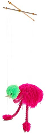 JOINPAYA Spielzeuge Tierische Marionette Interaktives Puppenspielzeug Dramatische Spielpuppe Interaktives Plüschtier Handpuppe Marionette Strauße Marionetten Einzigartige Marionettenpuppen Kiefernholz