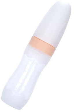 Kisangel Babys Reis Getreide Fütterungsflasche 120ml Mit Lebensmittelechtem Silikonlöffel Zum Quetschen Für Säuglinge Und Kleinkinder Frei Mit Integriertem Beißring Für Unterwegs