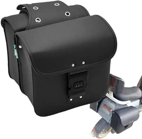 Tasche laterali per sella Tasche per moto, borsa da sella impermeabile Borse da sella per moto con capacità, tasca per moto versatile, design impermeabile, Power Sportsat