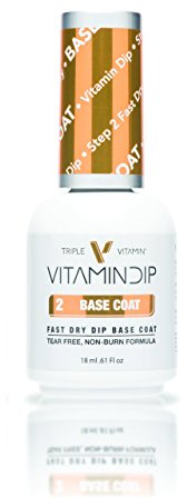 Triple Vitamin dip liquid (0.6oz. /each) (Step 2-Base Coat)