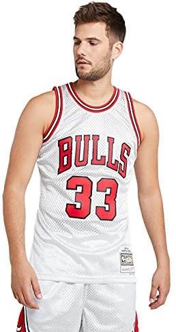 Mitchell & Ness Herren Chicago Bulls Bluse (1er Pack)