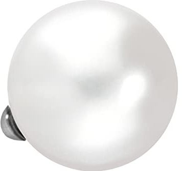 PIERCINGLINE Titan Schraubaufsatz mit Außengewinde 0,9 mm SYNTHETISCHE PERLE Piercing Aufsatz Ersatz Farbauswahl