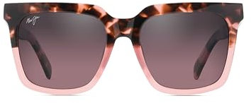 MAUI JIM ROOFTOPS rose rooftops pink tortoi Sunglasses Unisex Standard, Standard, Unica