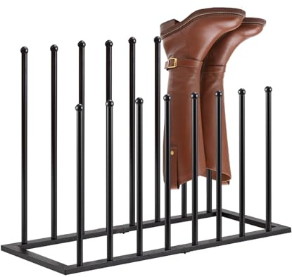 HIEDUYT Boot Rack Shoe Cabinet Metal Shoe Rack for Closet Shoe Organizer (plus8pairs)