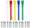 30 Pcs Glue Spreader Glue Applicator 11cm Bright Coloured Plastic PP Spreader Spatula Sticks Art And Craft for PP Spatula Kids Kid Craft
