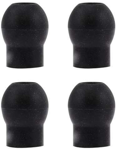 GLEAVI 4stücke Stethoskop Ersatz Ohroliven: Weiche PVC Ohrstöpsel für Ärzte und Pflegekräfte - Medizinisches Zubehör für den Klinikalltag (1.5x1.2 cm)