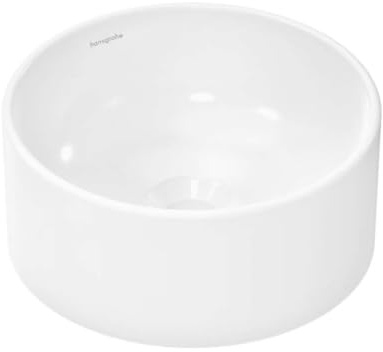 hansgrohe Xuniva S Aufsatzwaschtisch, ohne Überlauf, ohne Hahnloch, 300x300mm, weiß, 60163450