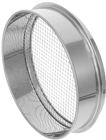 HANABASS De Suelo De Acero Inoxidable De Malla De 6 Mm para Jardinería De Suelo De Jardín para Jardín De Abono para Tierra Arena Roca