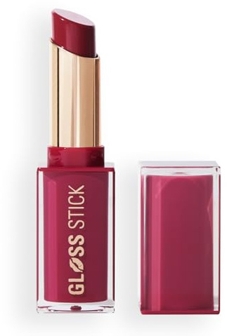 Revolution Pout Lip Gloss, högblank läppglans med hyaluronsyra och E-vitamin, vegansk och djurförsöksfri, 3g, sour berry
