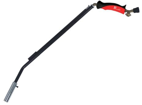 INTEC - Diserbatore termico Gas 1100W Piezo - Torcia a gas senza fili - Bruciatore Erbe cattive, Accensione barbecue, Stufa a legna