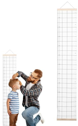 Diagramma di crescita 'altezza del bambino muro, grafico di misurazione per | Decorazione a scuola materna per la camera da rimovibile
