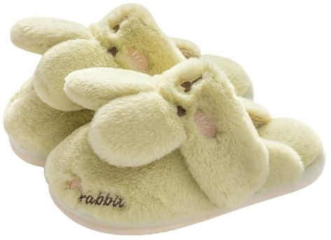 Generico Hem Tofflor Dam Vinter Hårig Stängt Framsida Mjuka Varma Bekväma Sovrum Tofflor Fluffiga Tysta Minnesskum Gästskor Tvättbara Fuzzy Sliders