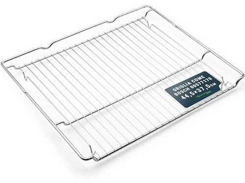 Griglia di ricambio per griglia da forno HEZ634000 compatibile con Bosch Siemens 00577170, griglia 455 x 375 mm, griglia per forno