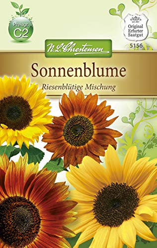 N.L. Chrestensen 5156 Sonnenblume Riesenblütige Mischung (Sonnenblumensamen)
