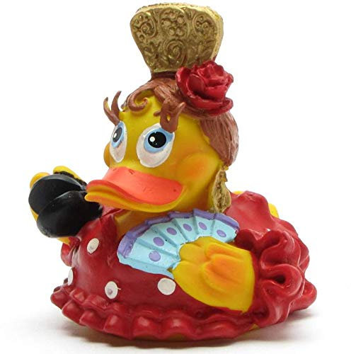 Duckshop Flamenco - Pato de baño (8,5 cm), color rojo
