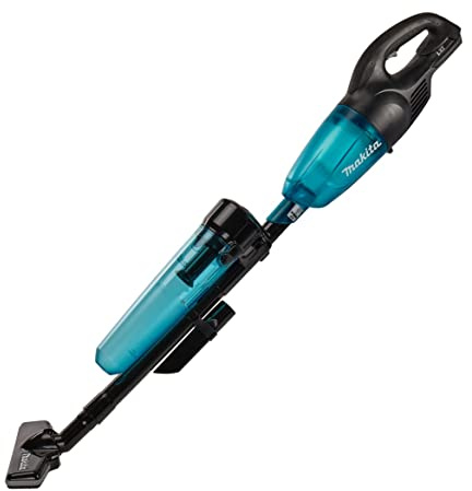 Makita DCL180SFCB, Staubsauger + Zyklon-Filtrationssystem + 1 Akku 18 V 3 Ah Li-Ion + Ladegerät DC18SD, Blau