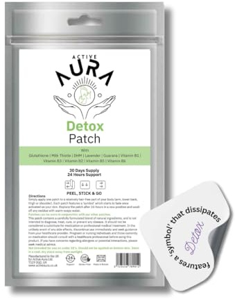 Detox & Cleanse Patches - Detox Foot Patches - Body Toxins - Slimming - Deep Cleansing