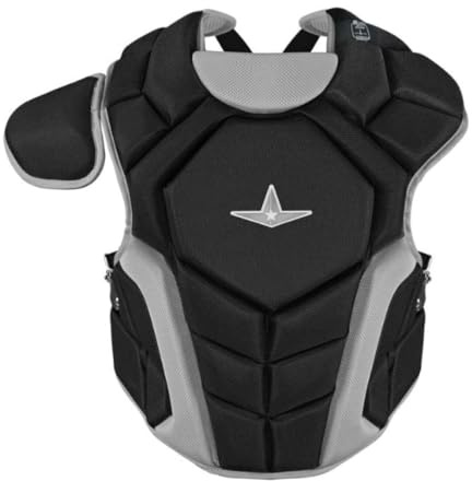 All Star Top Star NOCSAE Certified Baseball Catcher's Chest Protector - Ages 9-12