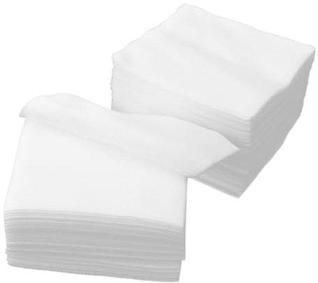 Abaodam 100st Medizinische Gaze Antihaftbeschichtete Mulltupfer 70% Alkohol Abwischen Make- Up- Entfernerpolster Ästhetische Mullkissen Antihaft-pads Spa-gaze Kasten Binde Weiß 4x