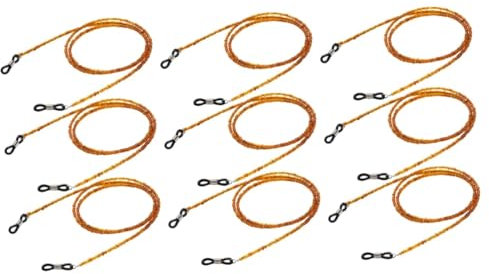 SAFIGLE 9 Stk Brillenkette Brillenbandhalter Sonnenbrillen-Lanyard Brillenhalter brillenclip Brillengestelle Brillenseile Zubehör zur Brillenbefestigung Ohr Brille Seil