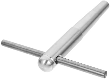 Zentrierwerkzeug 1 Satz für Trompetenreparatur aus Metall Silber | Reparierer und Musikschüler, Stabil zum Justieren und Reparieren von Blasinstrumenten
