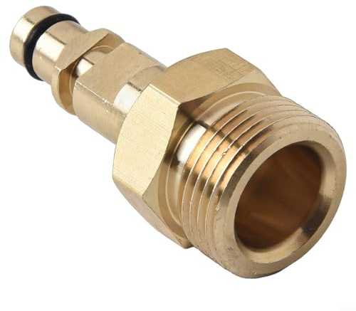 M22 Hochdruckreiniger Quick Connect Steckschlauch Adapter Messing Schlauch Schnellkupplung