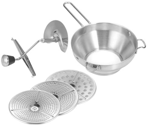 Alipis Schiacciapatate Manuale Utensile da Cucina Multiuso per Patate Carote Pomodori Fagioli E Frutta.