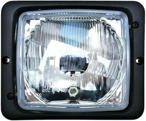 MelTruck® 2x H4 Scheinwerfer Traktorlampe mit Fernlicht Positionslicht Abblendlicht für Zetor IHC Fendt