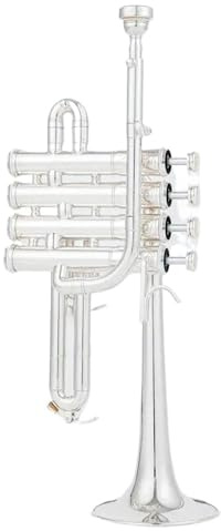 Trompeten Professionelle Hohe Trompete Bb Piccolo Trompete Messing Gold Silber Lack Oberfläche Trompete Edelstahl Messing Trompete