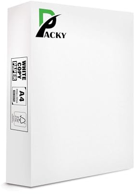 Packy® A4 Paper Copier Printer Multipurpose Laser Inkjet Printers Paper 210 x 297mm 1 Ream (500 x Sheets)