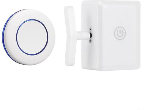 Aprilsunnyzone 1 interruttore automatico senza fili della luce, telecomando senza fili, interruttore pigro, bianco