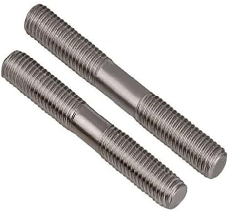 RSRSR Stehbolzen, doppelseitige Gewindestange M3–M16, metrisch, 304 Edelstahl, ohne Kopf, Schraubenstange, Zahnstange, Doppelkopf-Gewindestange (75 mm, M10, 2 Stück)(70mm,M14 2pcs)