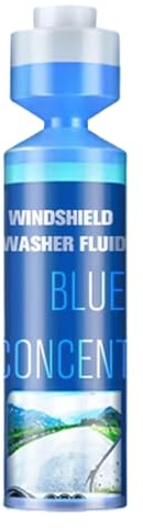 Liquido lavavetri – 250 ml detergente concentrato per vetri | detergente concentrato multifunzionale anti nebbia mirtillo liquido detergente per finestrini di veicoli e vetri