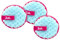 Barbie – Pads Démaquillants Réutilisables Lot de 3 – Coton Ultra-Doux – Lavables en Machine – Démaquillage Visage Zéro Déchet – Design Rose Moderne – Trousse Beauté Nomade – Produit Officiel Mattel