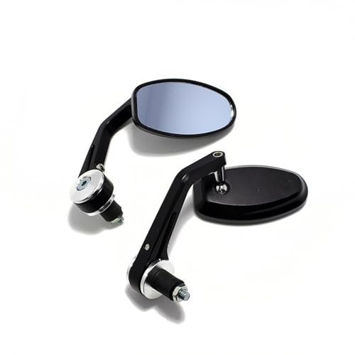 Motorrad Rückspiegel Motorrad Bar End Rearview Für S&UZUKI Für RMZ 250 Für M109r Für Gsf 600 Für Sv 1000 Für Bandit 650 Für Sv 650 Für Gsx250r Für Gn 250 Lenkerendenspiegel(B)
