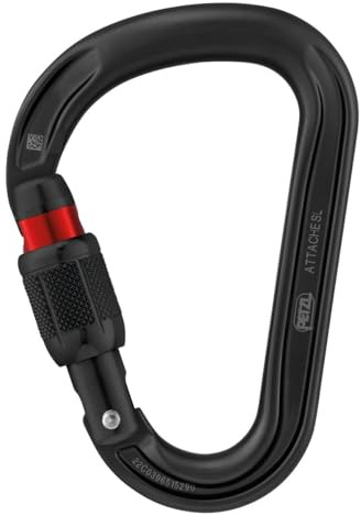 PETZL Attache Connector Screw-Lock - Black