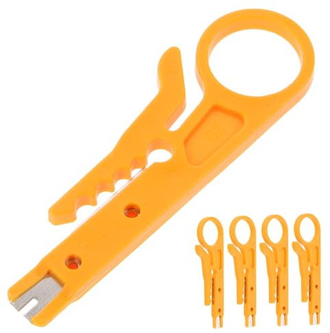 Mini Pelacables Multifunción 5 Piezas para Cortar y Pelar Cables