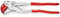 KNIPEX Fliesenbrechzange auf SB-Karte mit Kunststoff überzogen verchromt 250 mm, 91 13 250 SB