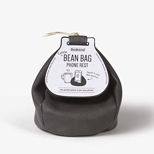 IF Bookaroo Little Bean Bag Repose-téléphone pour téléphone, Tablette ou Livre Anthracite