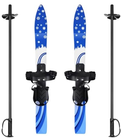 Zanthicia Children Skiboards Short Skis Snow Ski Poles Outdoor Recreation Winter Sports Is Also Good Skiboard Child Ski Board Ice Skates With