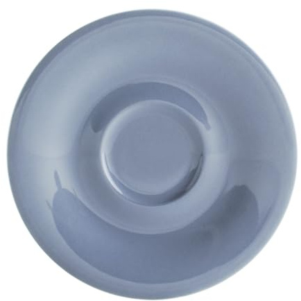 KAHLA Pronto Colore Untertasse 12 cm stormy blue|blau-grauer Unterteller aus Porzellan