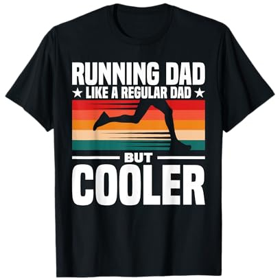 Running Dad Halbmarathon Laufschuhe Vater T-Shirt