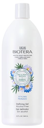 Biotera Styling Defining Gel Alcohol-Free | Flexible Sculpting & Shaping | Radiant Shine | No Stickiness or Flaking | Vegan & Cruelty Free | Paraben Free | Color-Safe | 32 Fl Oz