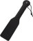 Black PU Leather Sex Flogger Paddle Horse Riding Crop Whip Tickler Horse Jump Bat Equestrian Crops Horse Whips and Crops
