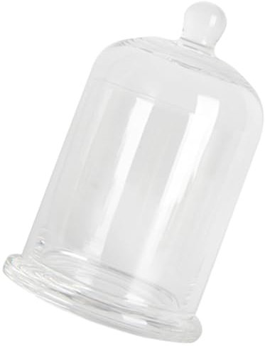 Amosfun Unique 400ml Glass Cocktail Cup Smoky Cover Glass Wine for Party Atmosphere Reusable Beverage Holder for Cocktail Parties