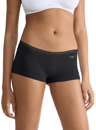 Sloggi GO Crush Short Briefs (3 Pack) Black Black S - 10